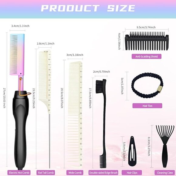 Hair Electric Hotcomb Set - Picture 5 of 5
